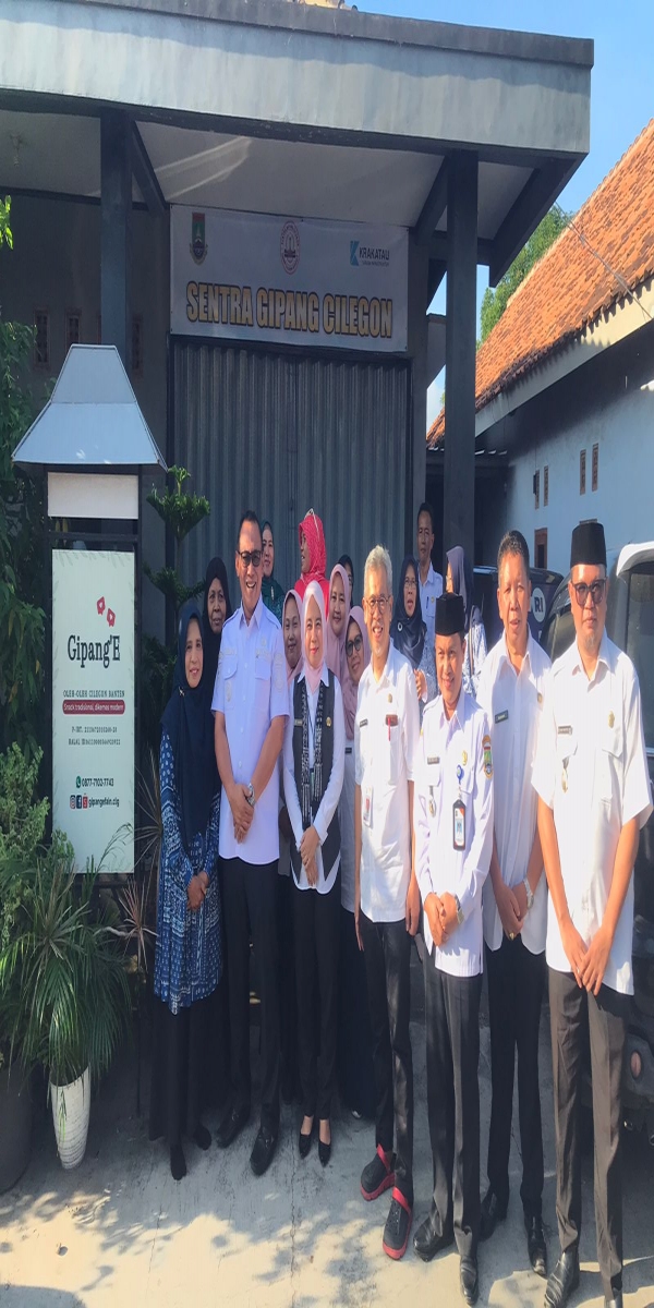 KUNJUNGAN UMKM KE SENTRA GIPANG CILEGON :: KUNJUNGAN KERJA KOPKAR ASRI